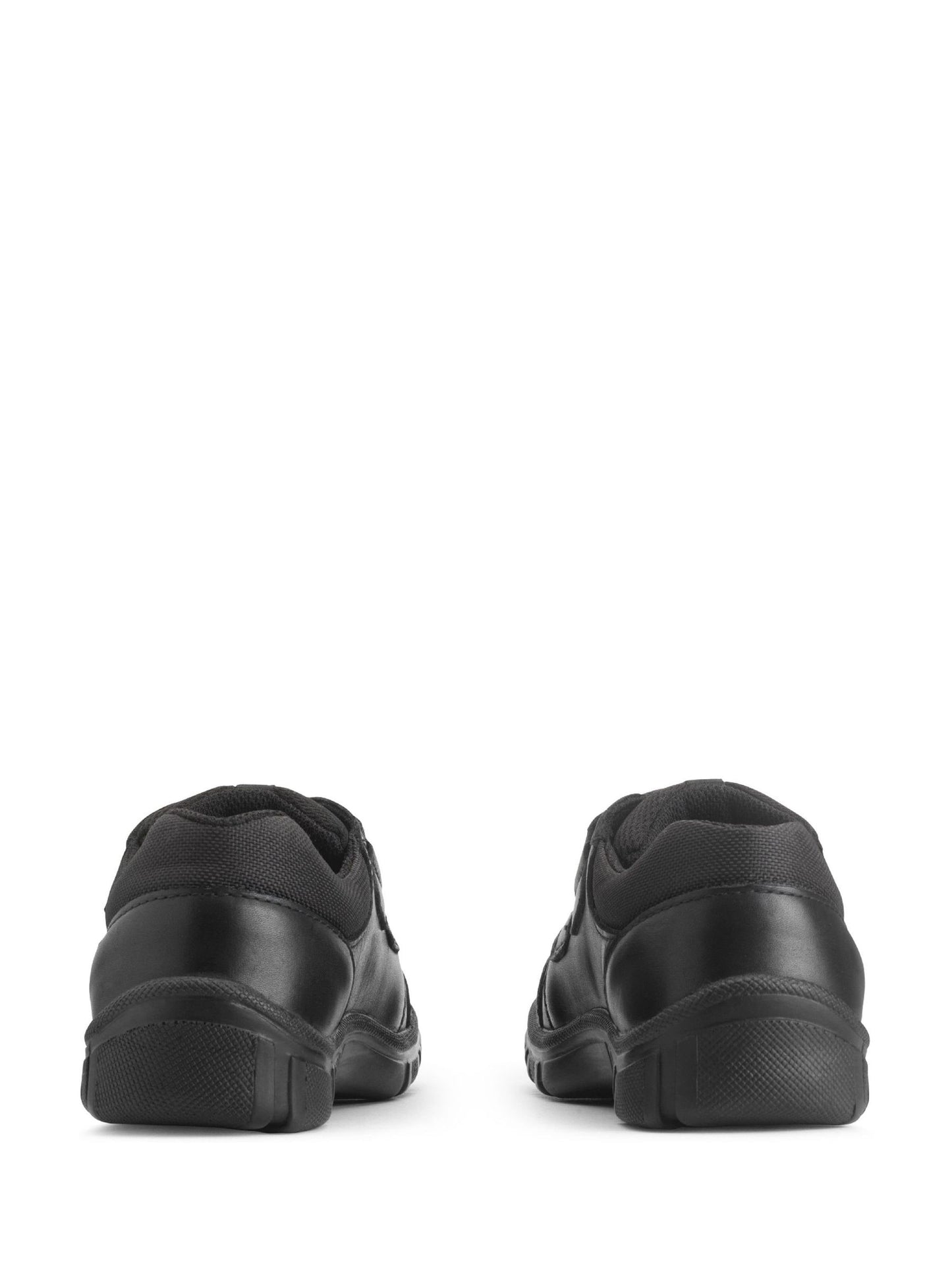 Start Rite Black Topic Dual Fit Rip Tape Leather School Shoes image 3