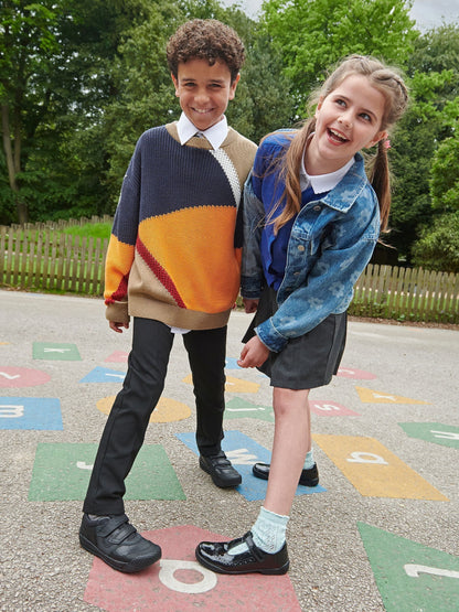 Start Rite Black Patent Hope T Bar School Shoes image 2