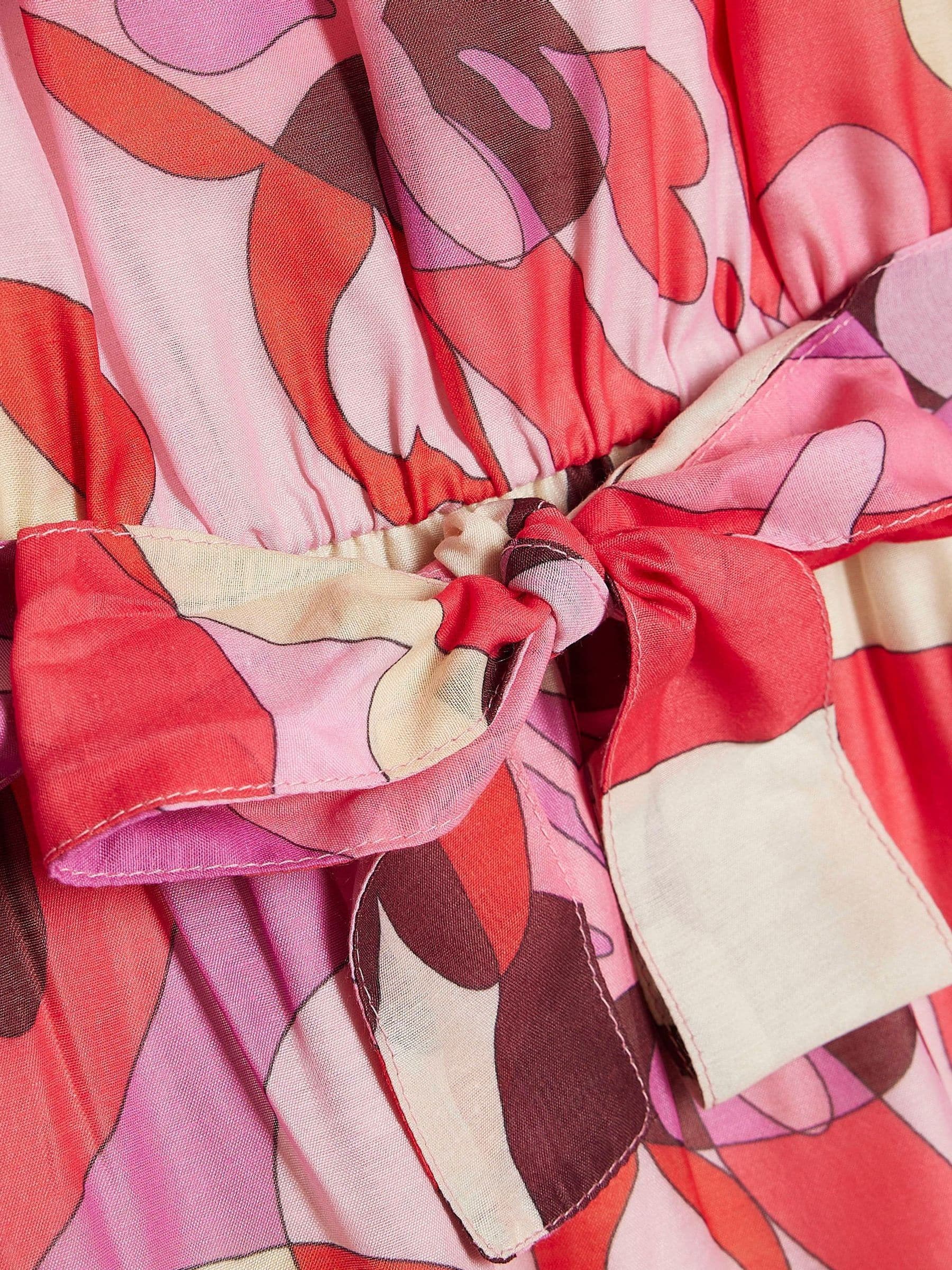 Dsiney Kidz - River Island Pink Halter Satin Dress image 3