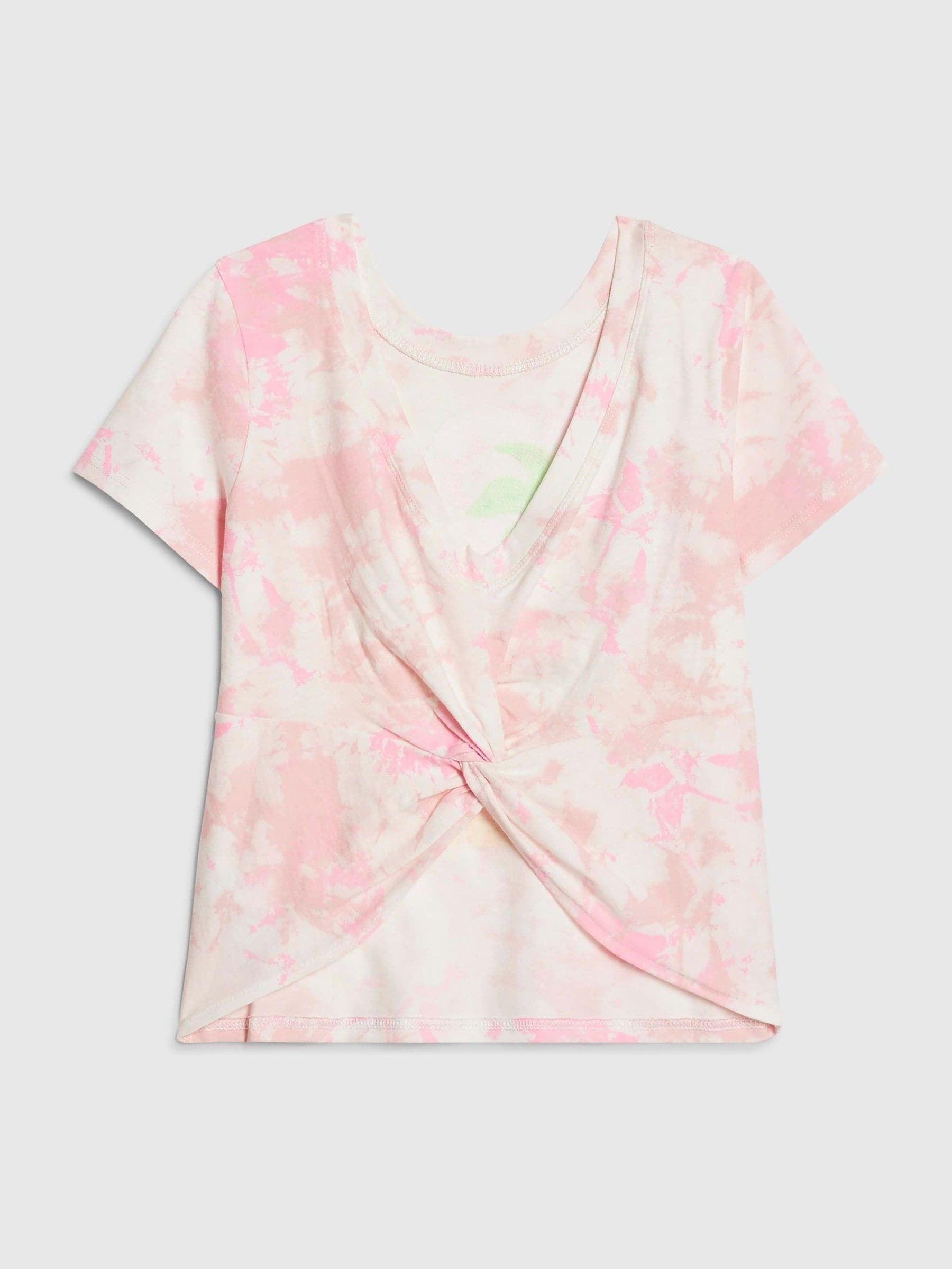 Dsiney Kidz - River Island Pink Island Vibes Tie Dye Top image 1