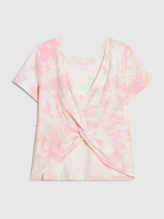 Dsiney Kidz - River Island Pink Island Vibes Tie Dye Top image 1