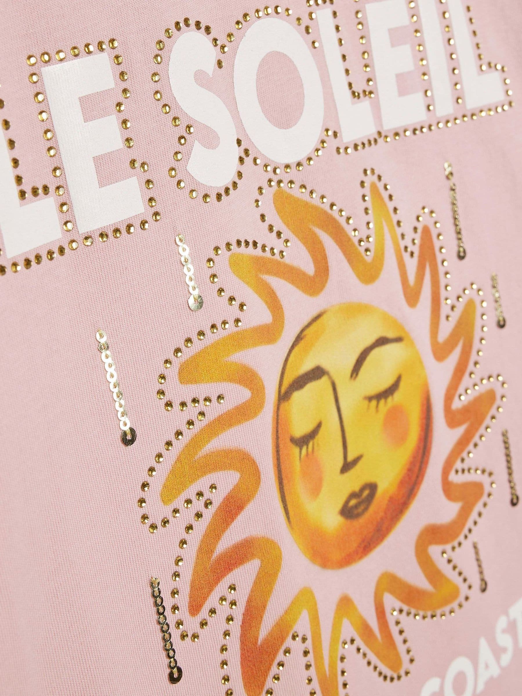 Dsiney Kidz - River Island Pink Sun Boyfriend T-Shirt image 3