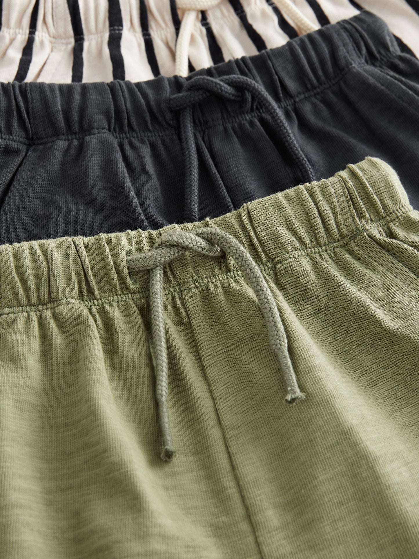 Khaki/Green Short Sleeve T-Shirts & Joggers Set 3 Pack (3mths-7yrs) image 10