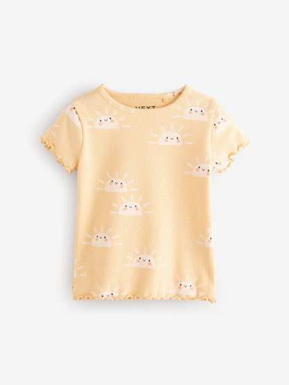 Rainbow Short Sleeve T-Shirts 5 Pack (3mths-7yrs) image 4