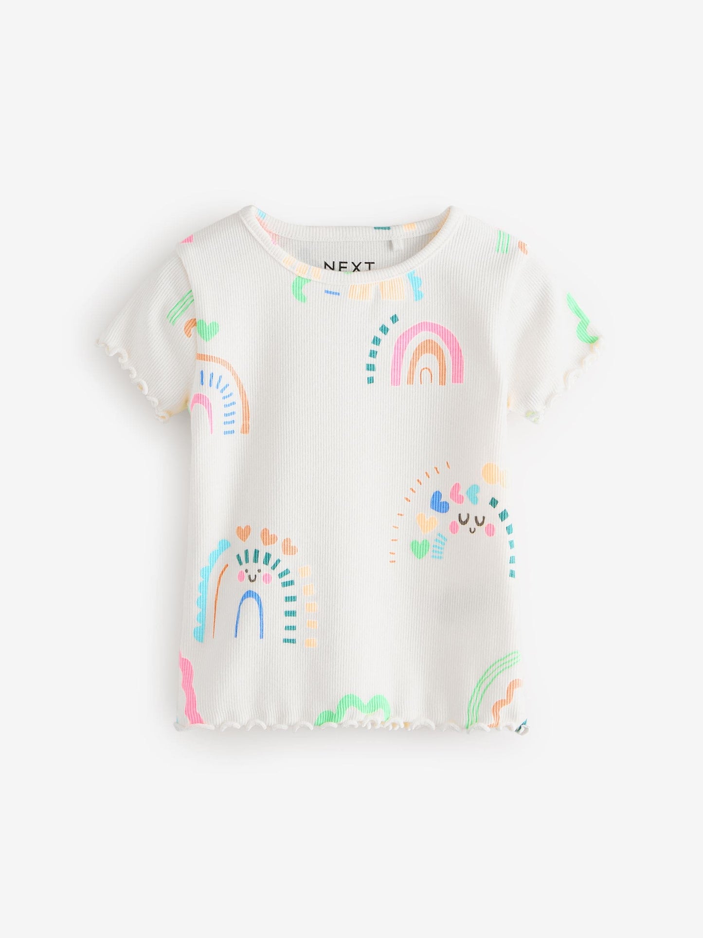 Rainbow Short Sleeve T-Shirts 5 Pack (3mths-7yrs) image 6