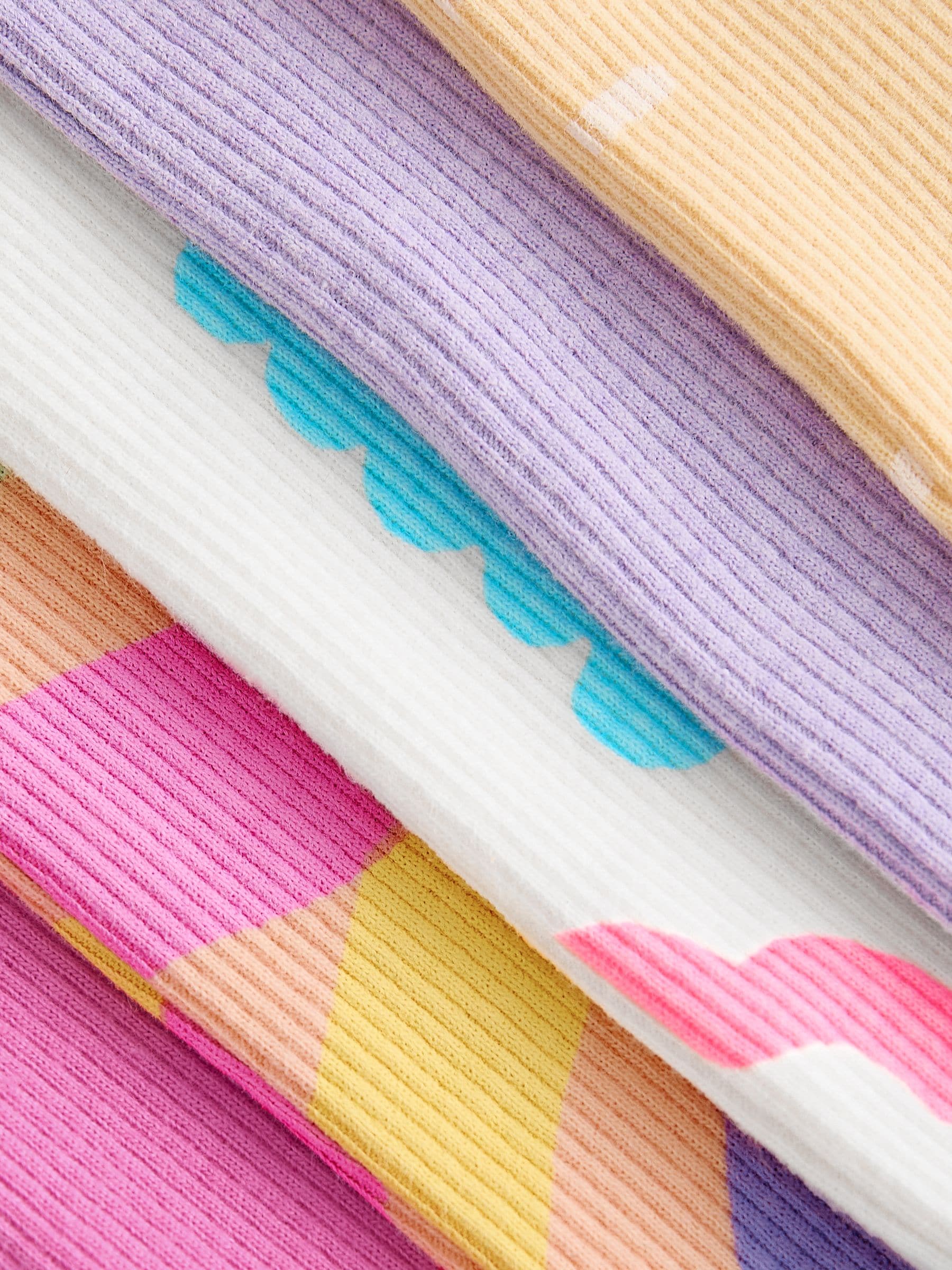 Rainbow Short Sleeve T-Shirts 5 Pack (3mths-7yrs) image 8
