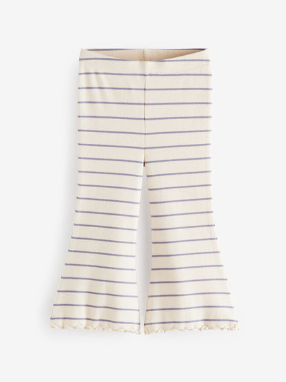 Core Ribbed Flare Leggings 3 Pack (3mths-7yrs) image 2