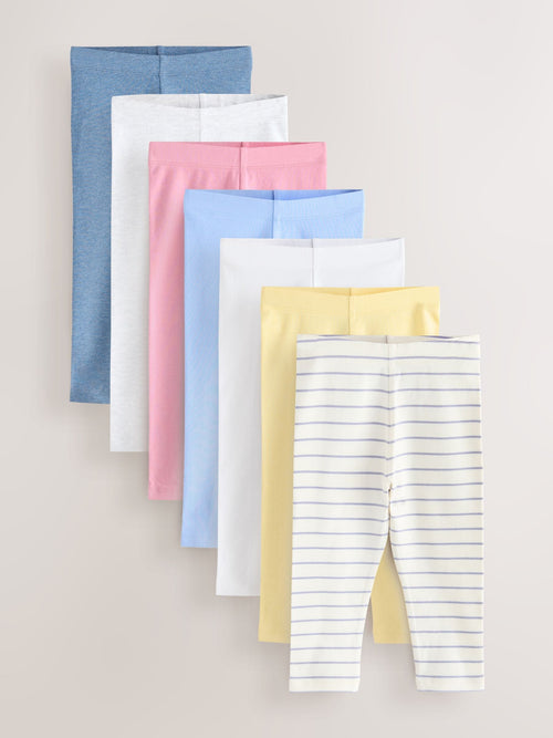 Core Leggings 7 Pack (3mths-7yrs) image 1