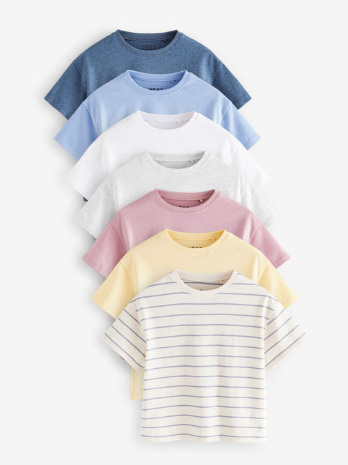 Multi T-Shirts 7 Pack (3mths-7yrs) image 1