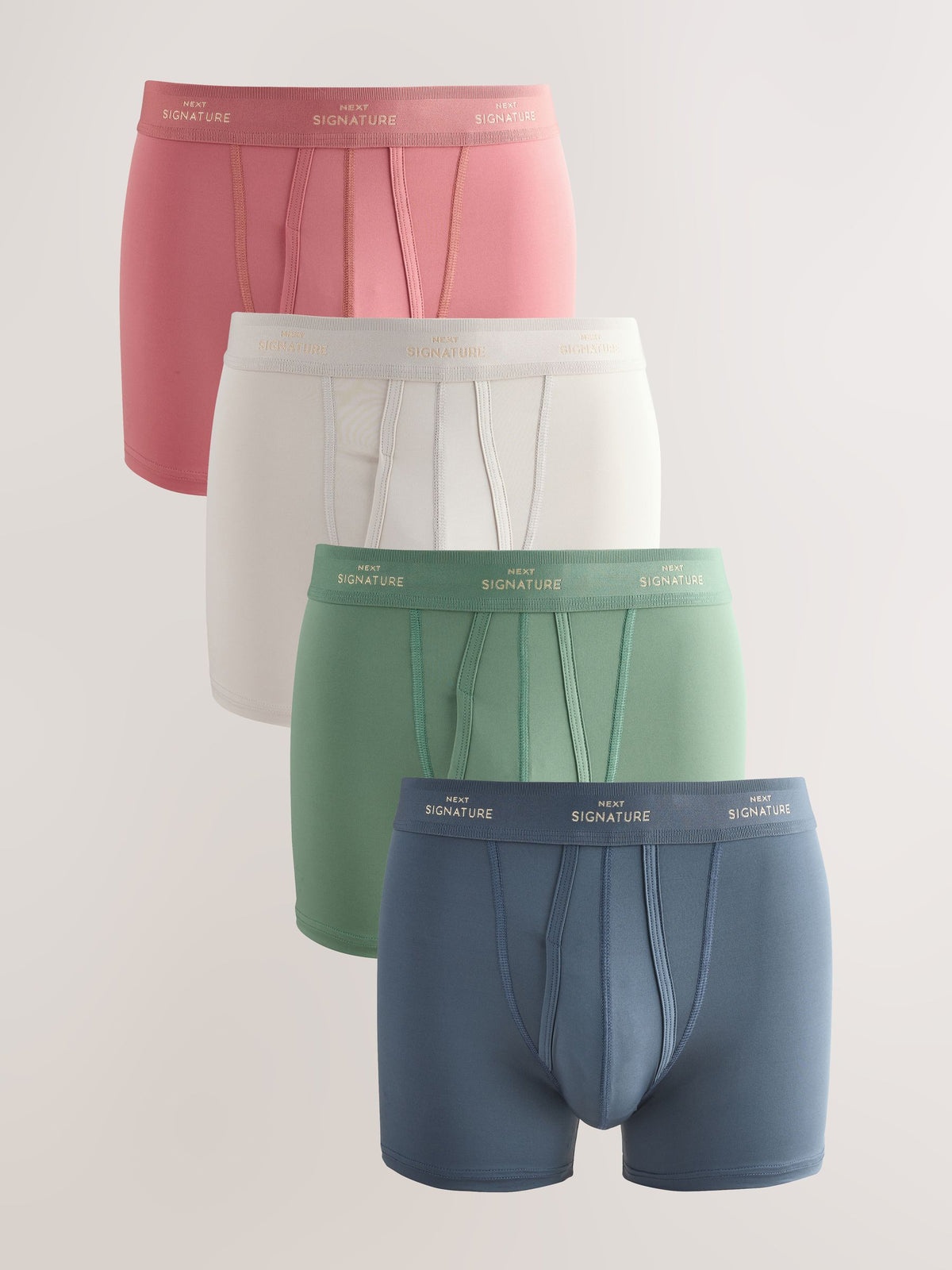 Dsiney Kidz - Blue/Green/Neutral 4 pack Signature A-Fronts Boxers image 1