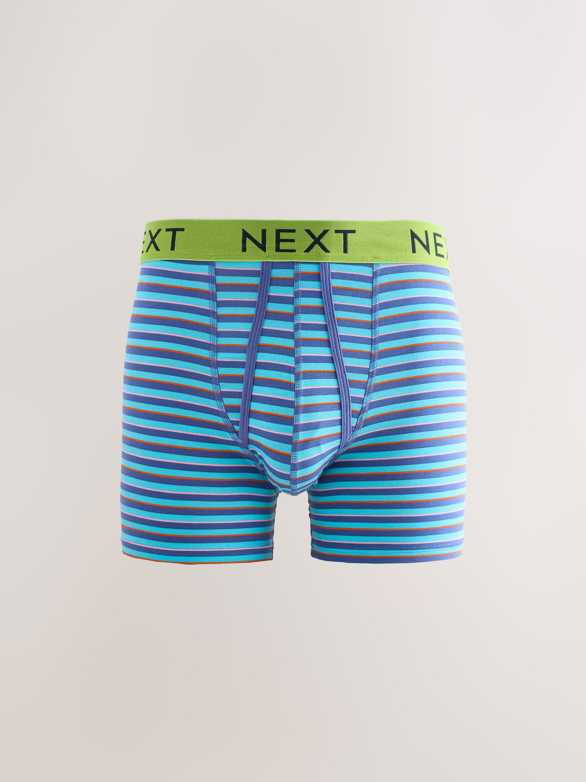 Dsiney Kidz - Bright Blue/Orange Spot 10 pack A-Front Cotton Rich Boxers image 5