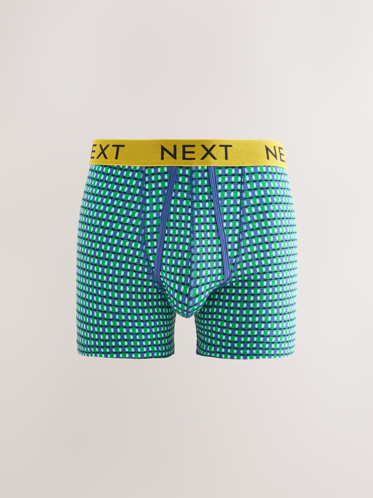 Dsiney Kidz - Bright Blue/Orange Spot 10 pack A-Front Cotton Rich Boxers image 7