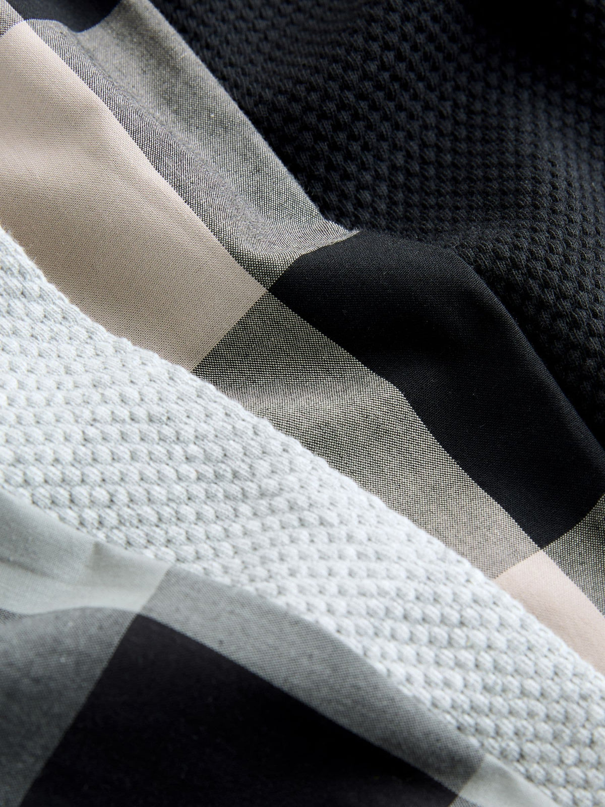 Black/ Grey 2 Pack Woven Check Oversized Pyjamas (3-16yrs) - image 11