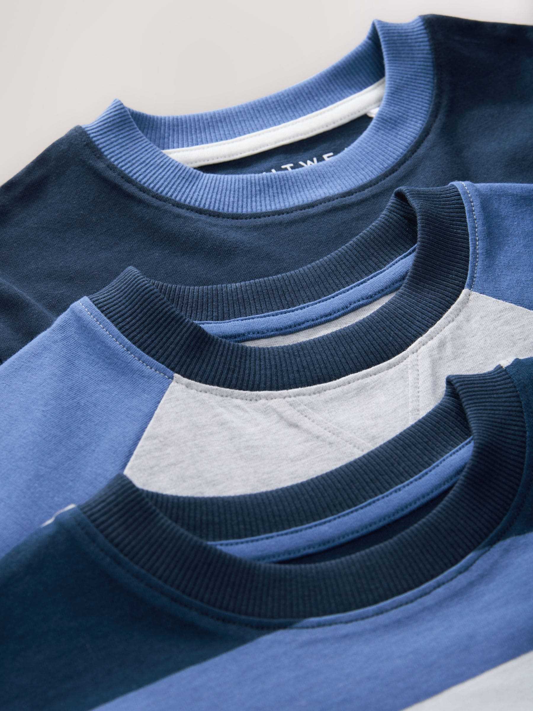 Navy/Grey Shorts Pyjamas 3 Pack (3-16yrs) image 10