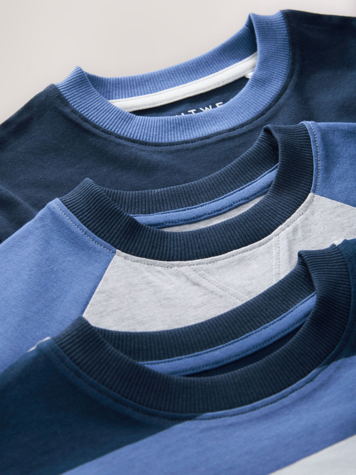 Navy/Grey Short Pyjamas 3 Pack (3-16yrs) - image 9