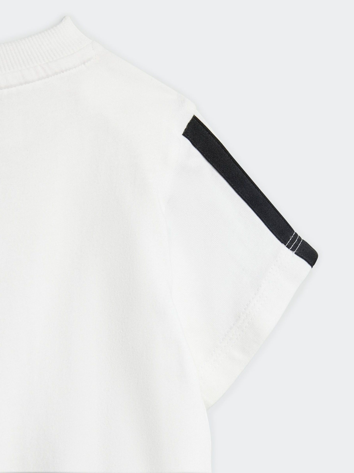 adidas White Essentials Infant Kids T-Shirt Set image 6