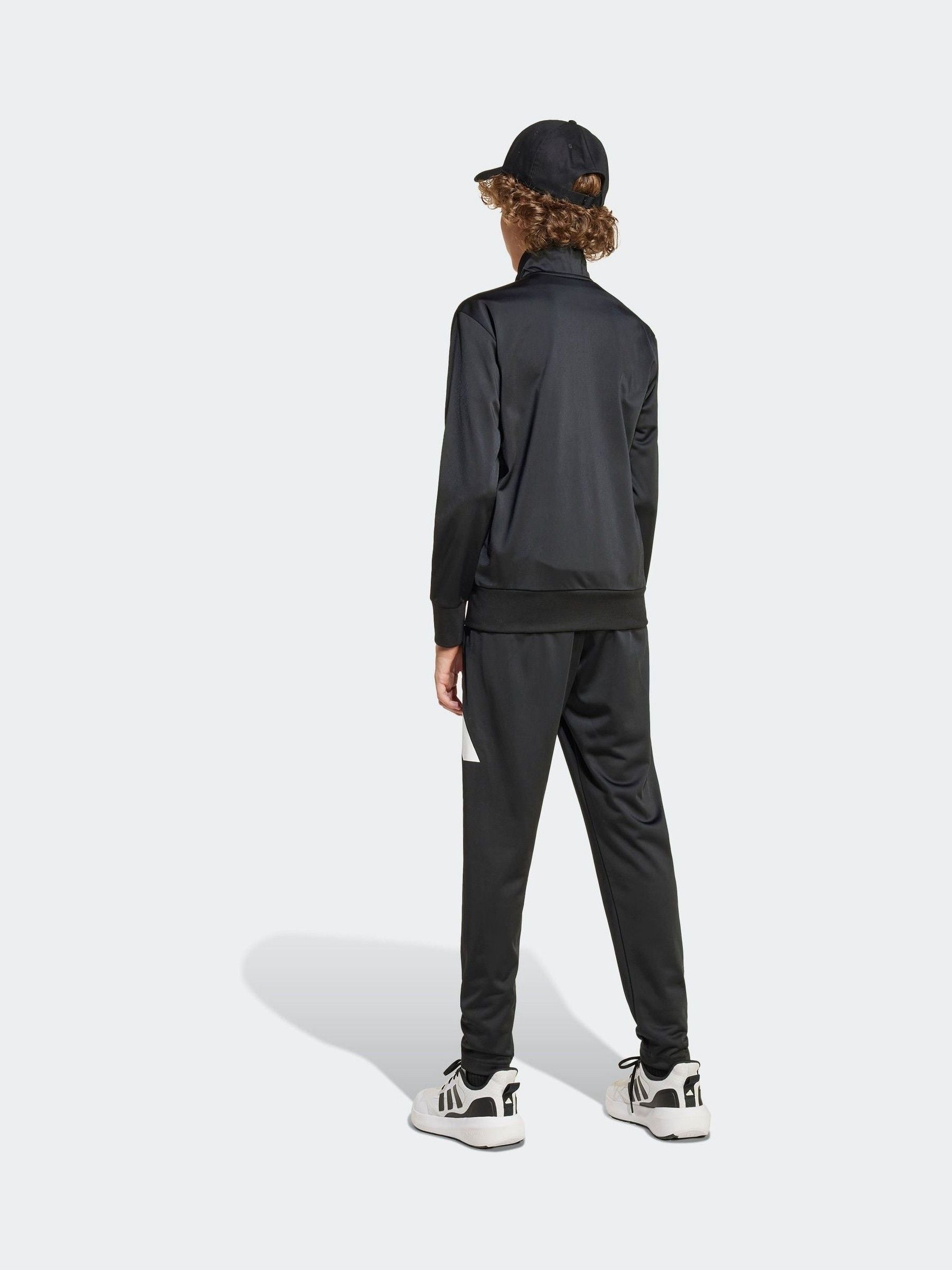 Dsiney Kidz - adidas Black Essentials Climacool Kids Tracksuit image 2
