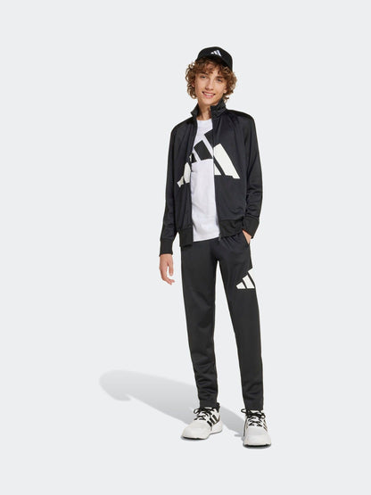 Dsiney Kidz - adidas Black Essentials Climacool Kids Tracksuit image 4