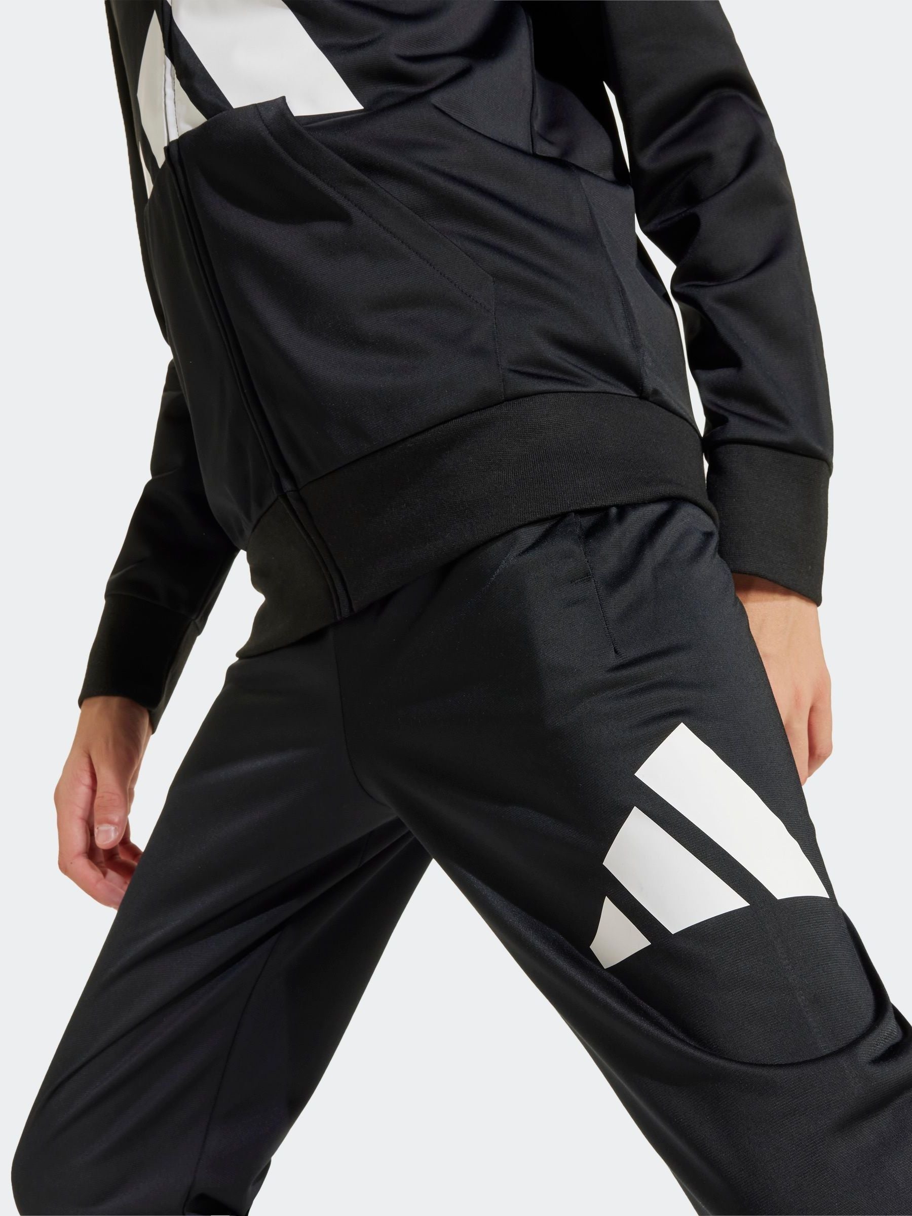 Dsiney Kidz - adidas Black Essentials Climacool Kids Tracksuit image 5