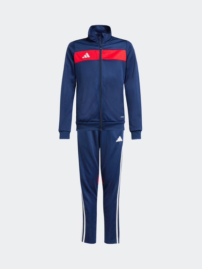 Dsiney Kidz - adidas Blue Tiro 25 Essentials Kids Tracksuit image 1