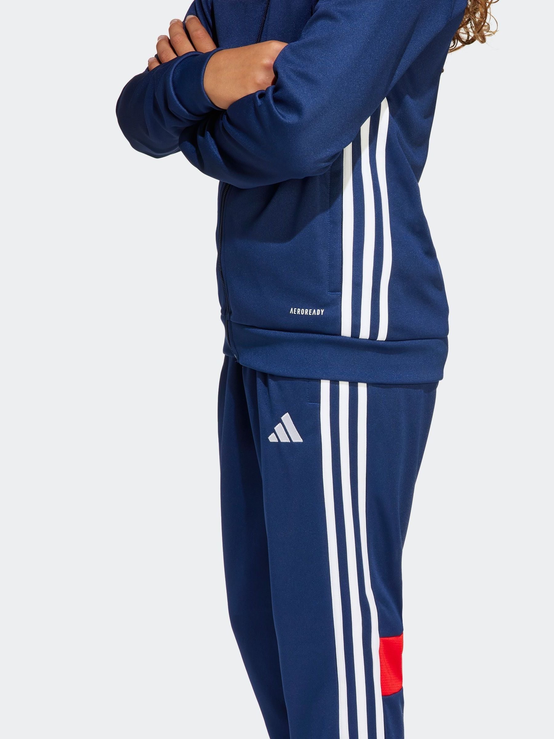 Dsiney Kidz - adidas Blue Tiro 25 Essentials Kids Tracksuit image 3