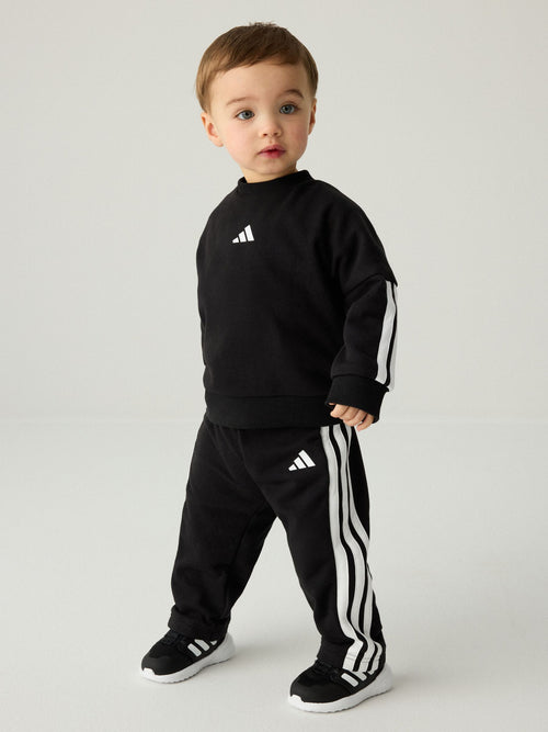Dsiney Kidz - adidas Black Essentials Infant Kids Joggers Set image 1