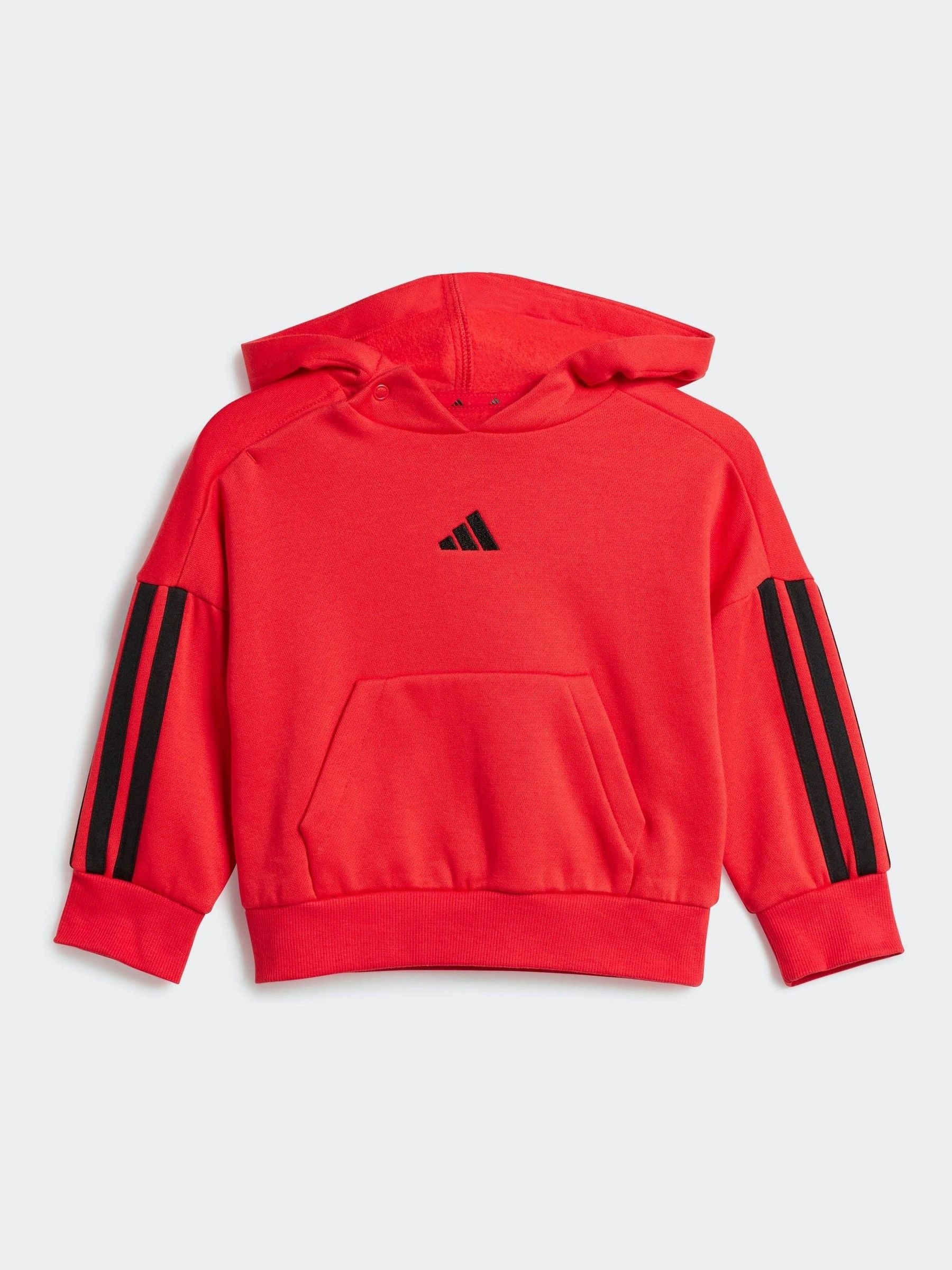 adidas Red Essentials Infant Tracksuit image 2
