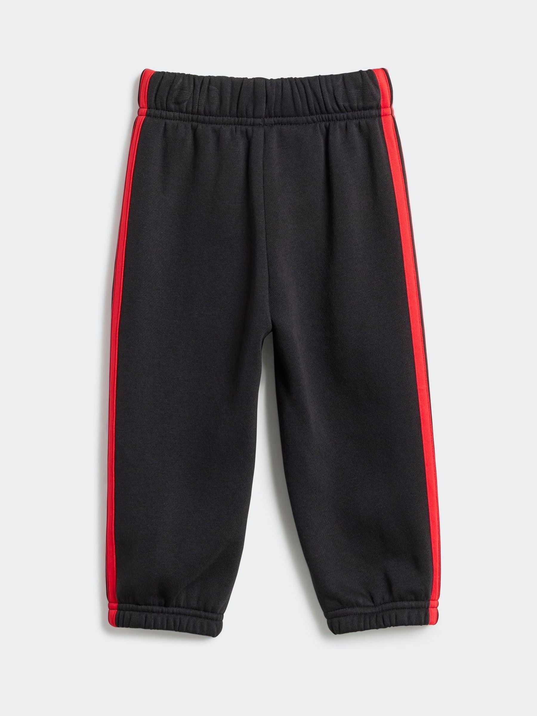 adidas Red Essentials Infant Tracksuit image 4