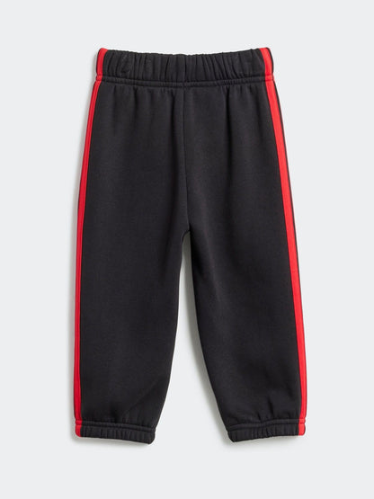 adidas Red Essentials Infant Tracksuit image 4
