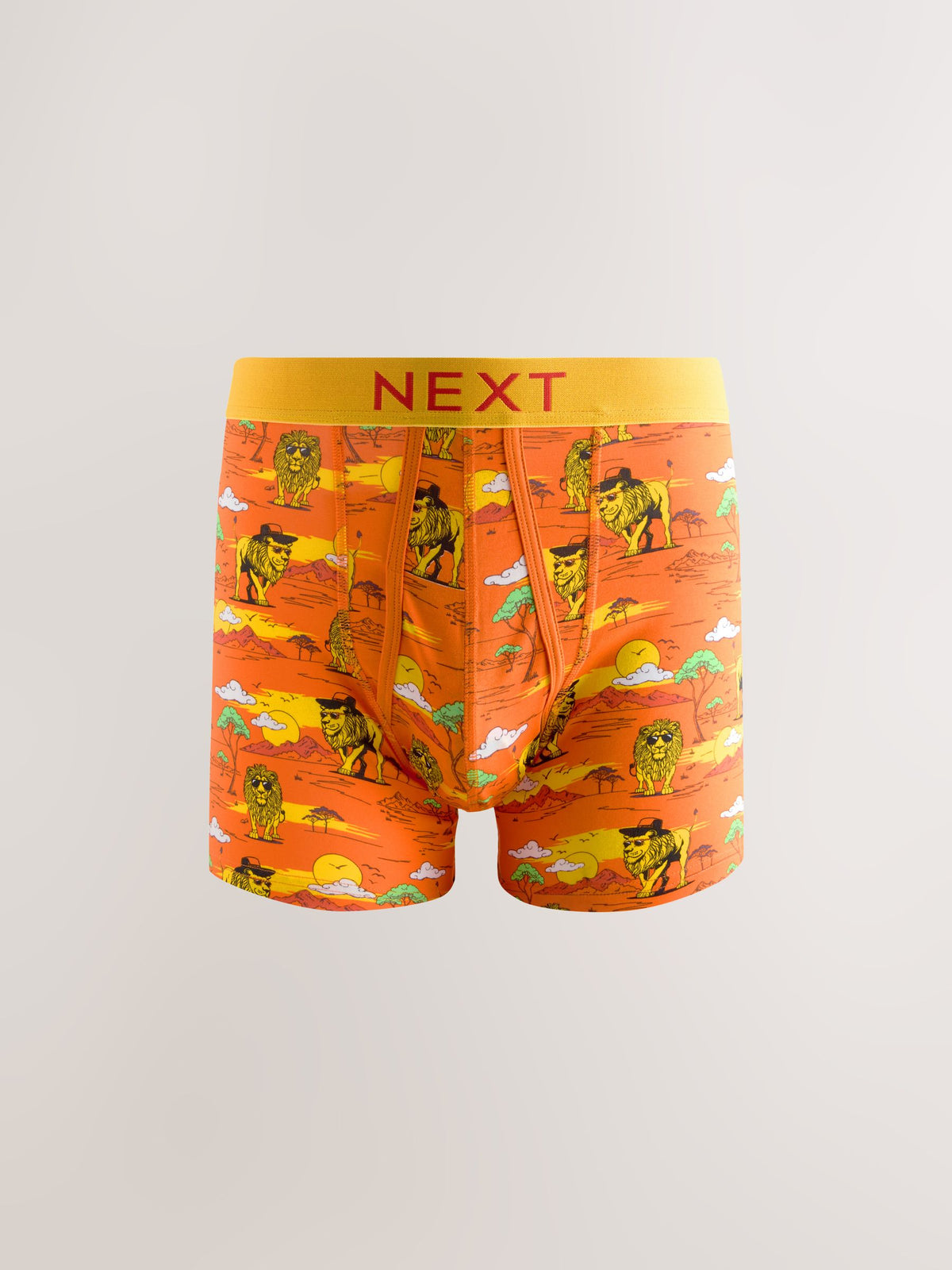 Dsiney Kidz - Animal Placement Print A-Front Cotton Rich Boxers 8 Pack image 3