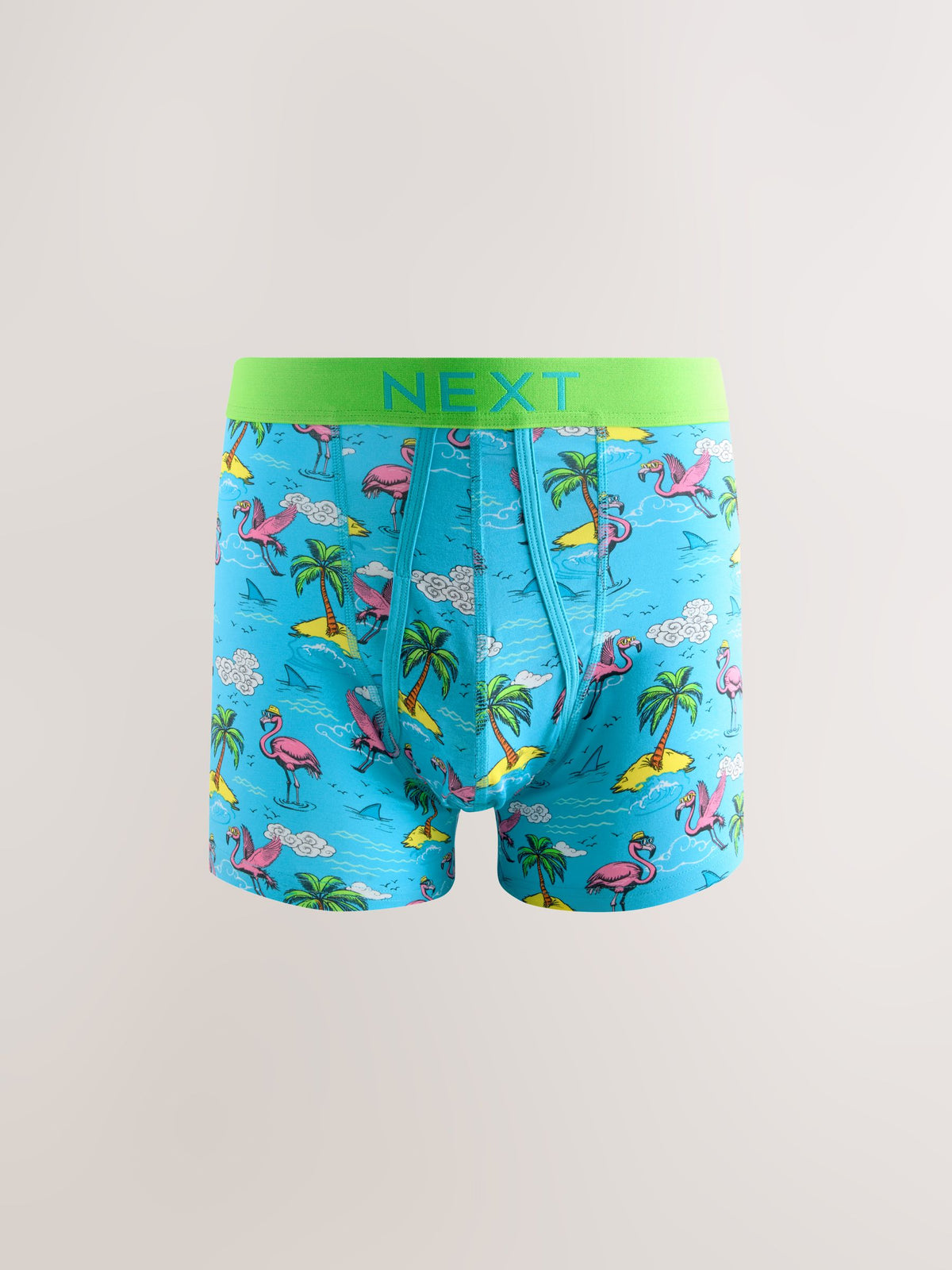 Dsiney Kidz - Animal Placement Print A-Front Cotton Rich Boxers 8 Pack image 4