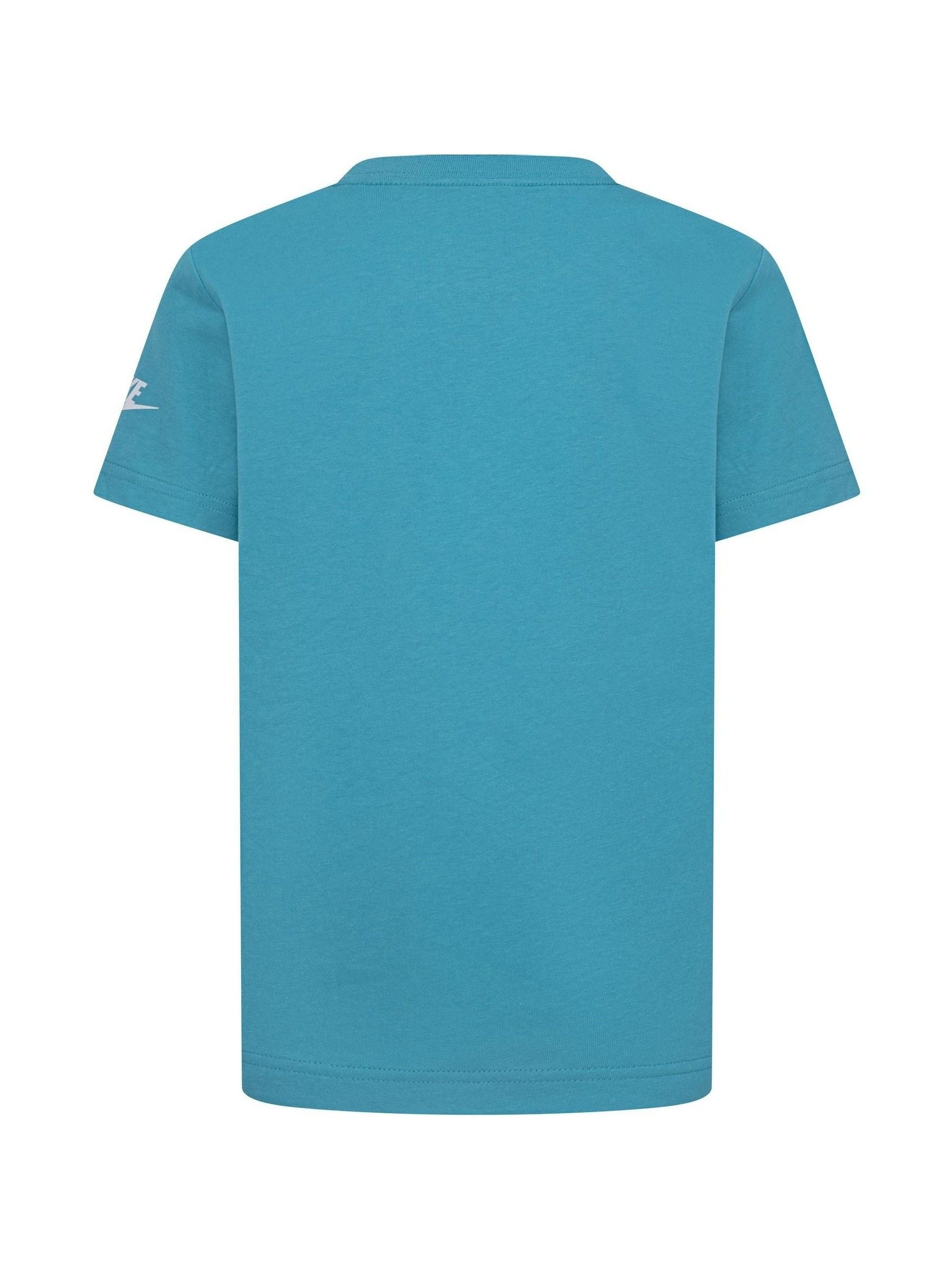 Dsiney Kidz - Nike Cactus Blue Futura Little T-Shirt image 2