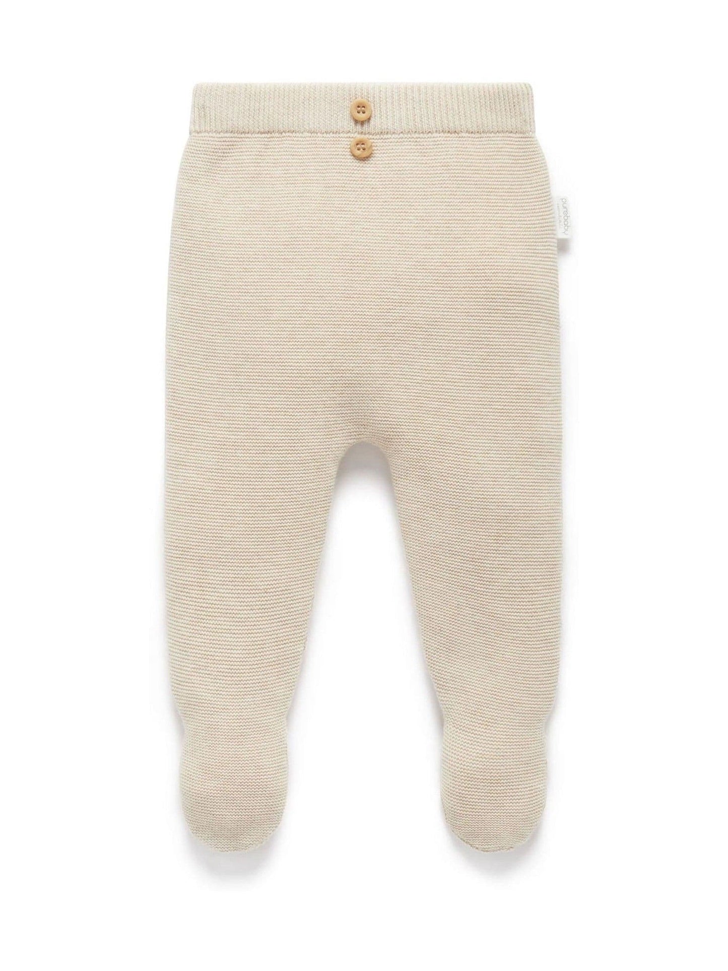Purebaby Natural Textured Leggings image 2
