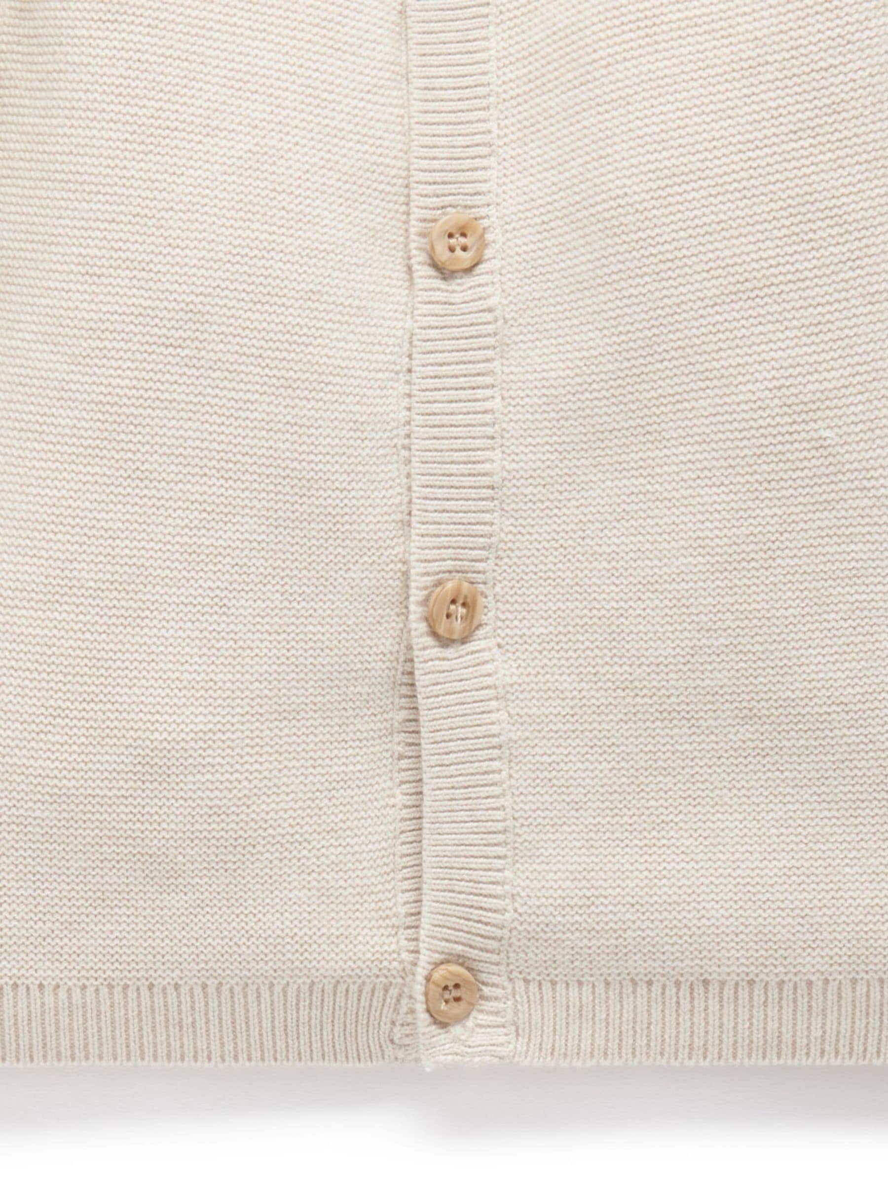 Dsiney Kidz - Purebaby Natural Textured Knit Cardigan image 4
