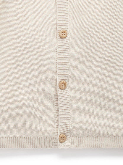 Dsiney Kidz - Purebaby Natural Textured Knit Cardigan image 4