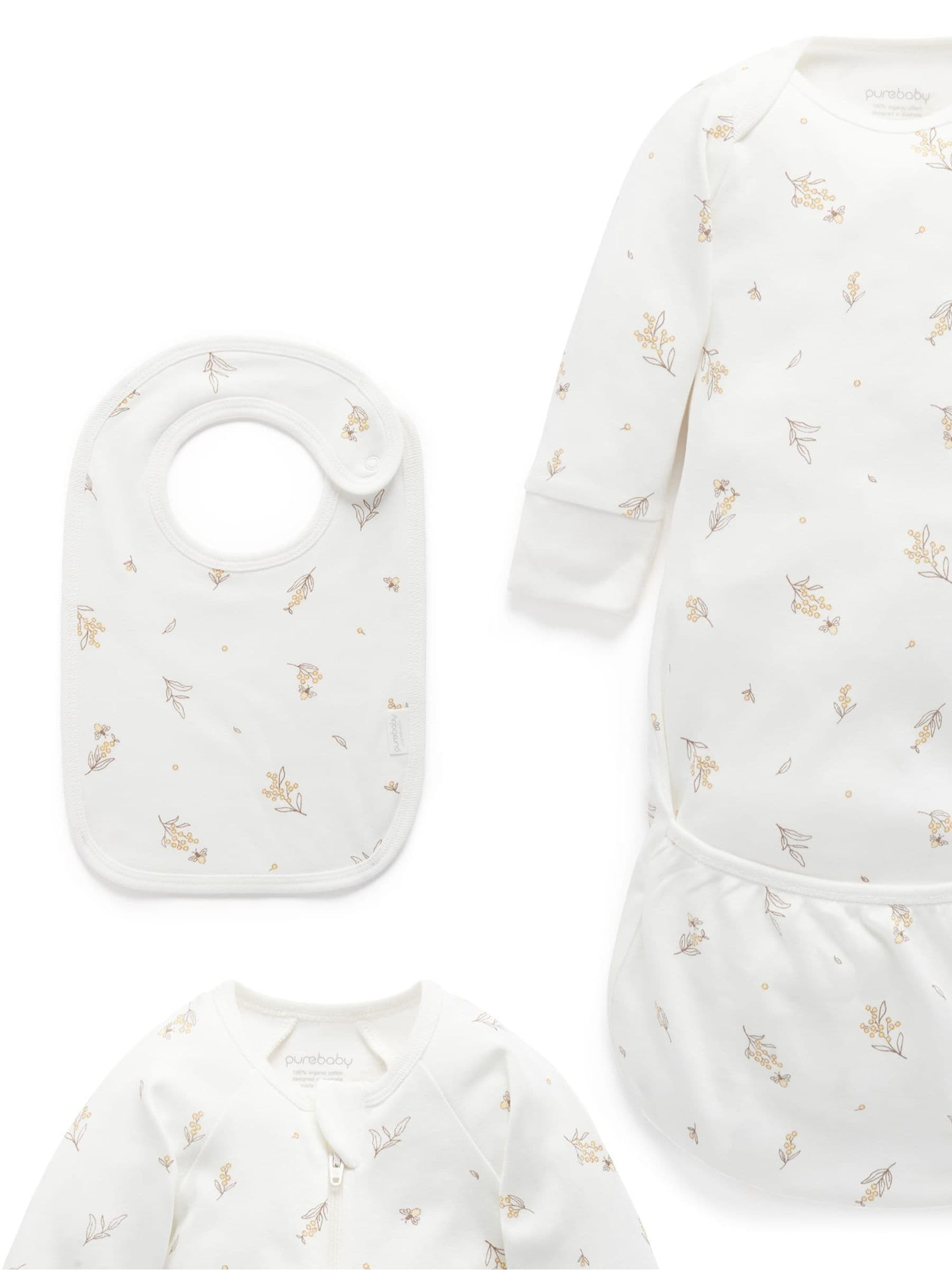 Purebaby White Newborn Essential Hospital Pack image 2