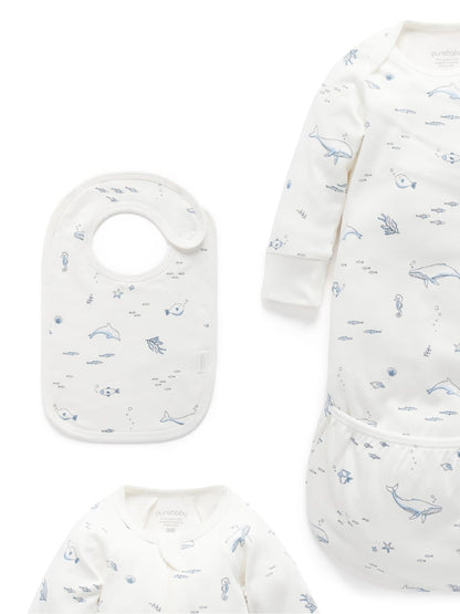 Purebaby White Chrome Newborn Essential Hospital Pack image 2