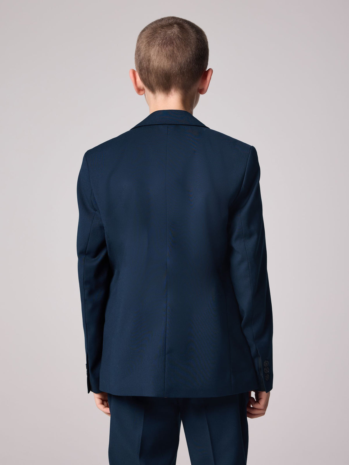 smALLSAINTS Navy Boys Slim Fit Moad Suit Jacket - image 2