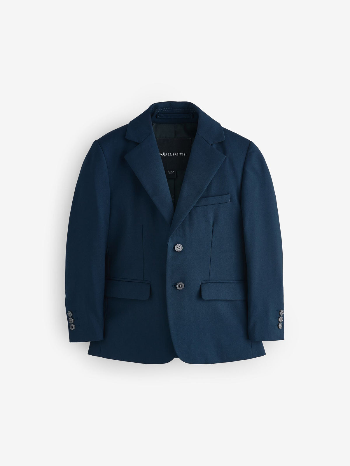 smALLSAINTS Navy Boys Slim Fit Moad Suit Jacket - image 7