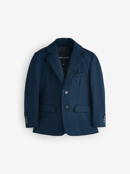 smALLSAINTS Navy Boys Slim Fit Moad Suit Jacket - image 7
