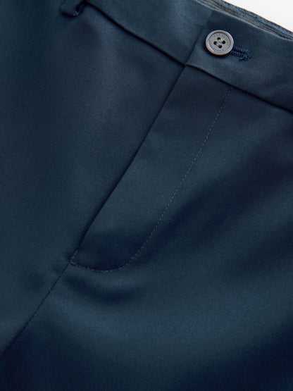 smALLSAINTS Navy Boys Slim Fit Moad Suit Trousers - image 7