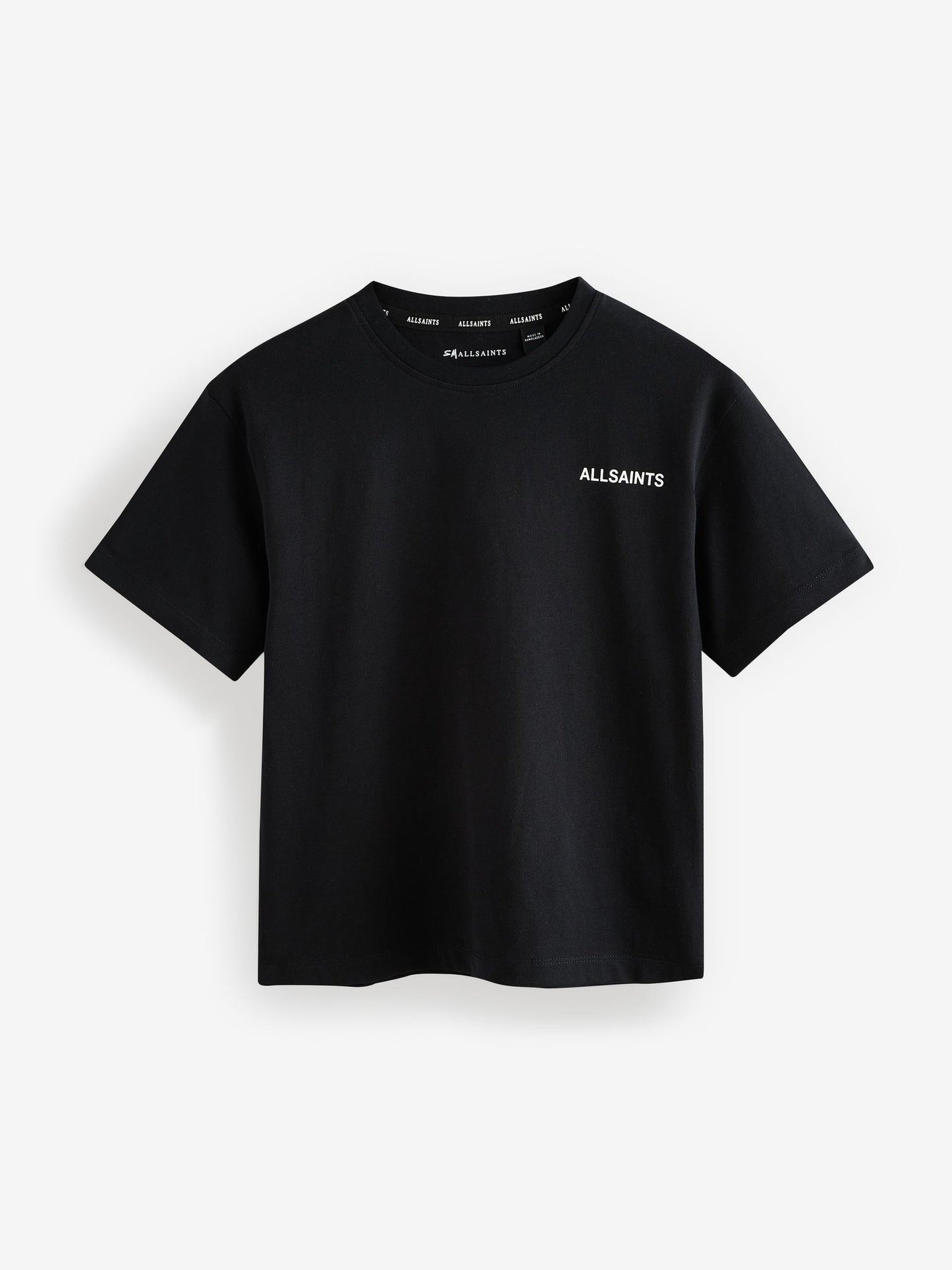 Dsiney Kidz - smALLSAINTS Black/White Logo Crew Neck Relaxed T-Shirts 3 Pack image 2