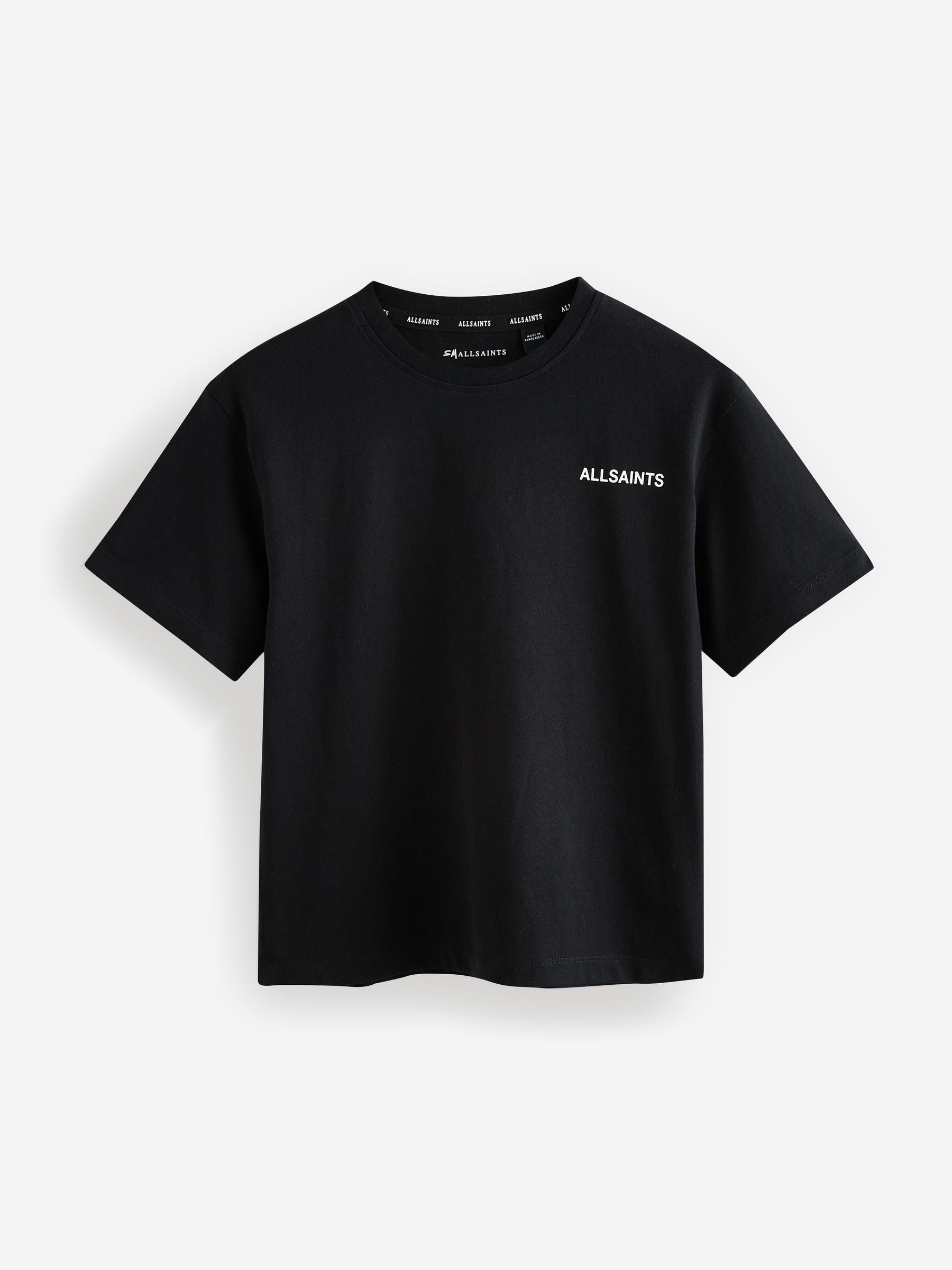 Dsiney Kidz - smALLSAINTS Black/White Logo Crew Neck Relaxed T-Shirts 3 Pack image 2