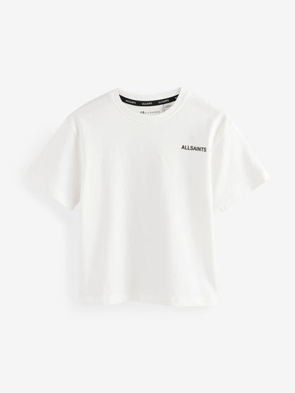 Dsiney Kidz - smALLSAINTS Black/White Logo Crew Neck Relaxed T-Shirts 3 Pack image 4