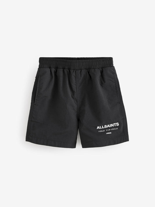 smALLSAINTS Black Underground Swim Shorts - image 1