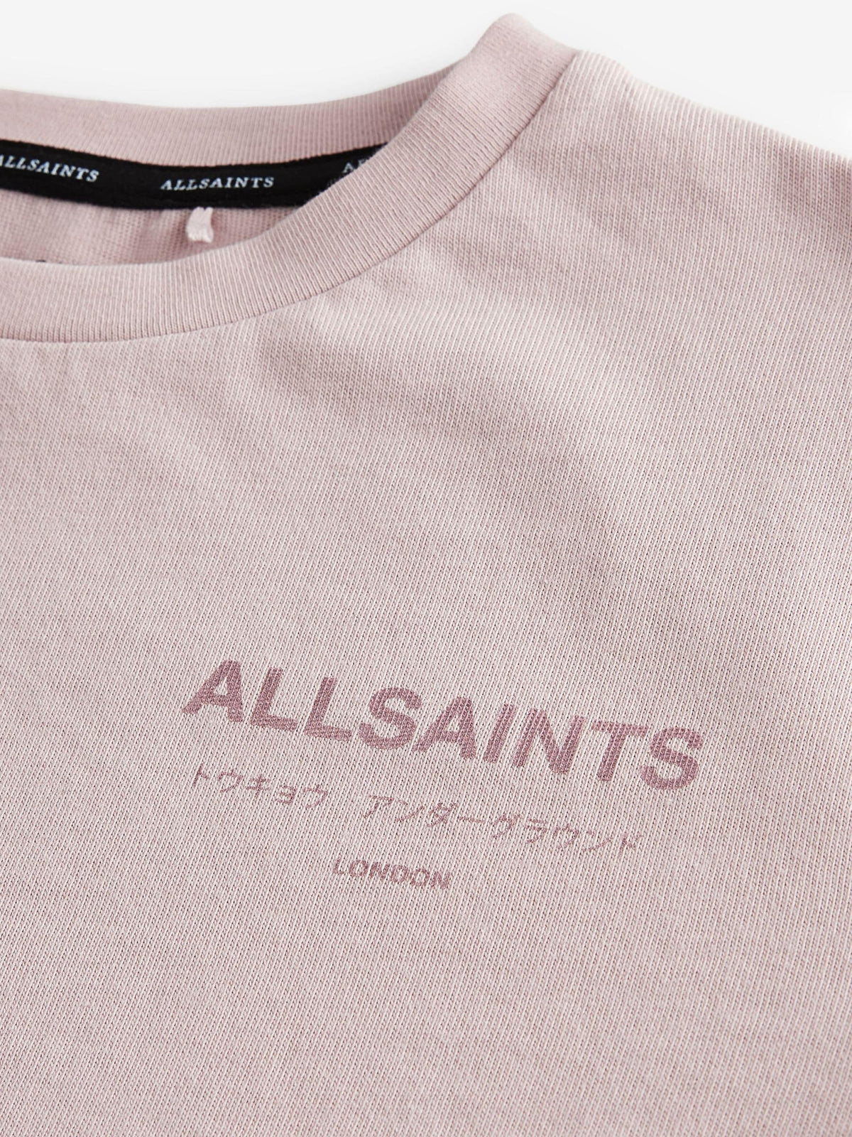 Dsiney Kidz - smALLSAINTS Pink/Metallic Oversized Underground Crew Neck T-Shirt image 6