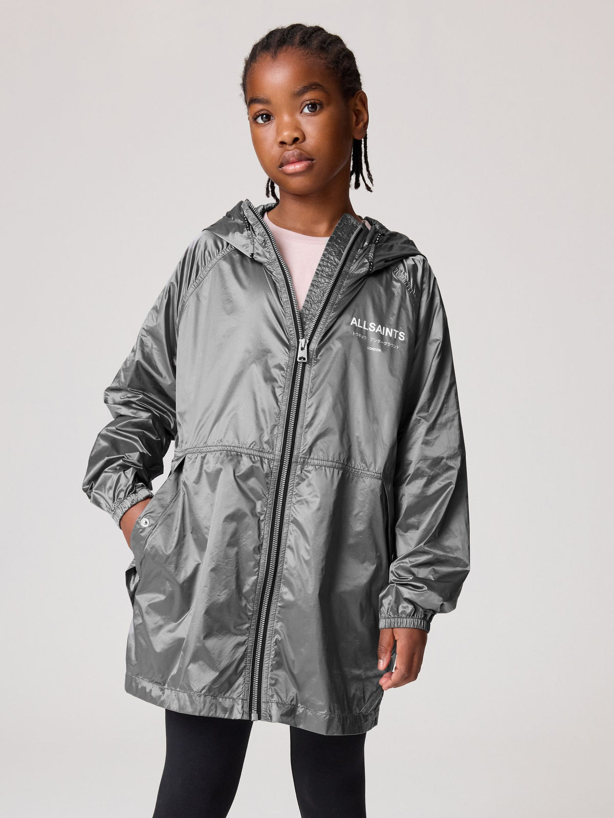 smALLSAINTS Metallic Girls Underground Lightweight Jacket - image 1