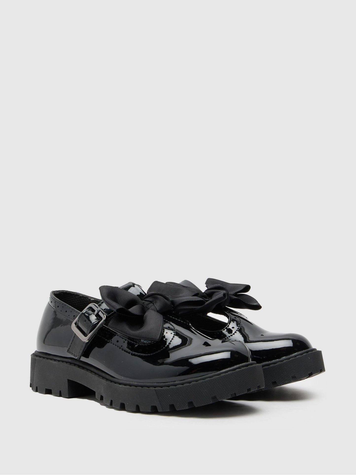 Schuh Black BTS Lollipop T-Bar School Shoes image 2