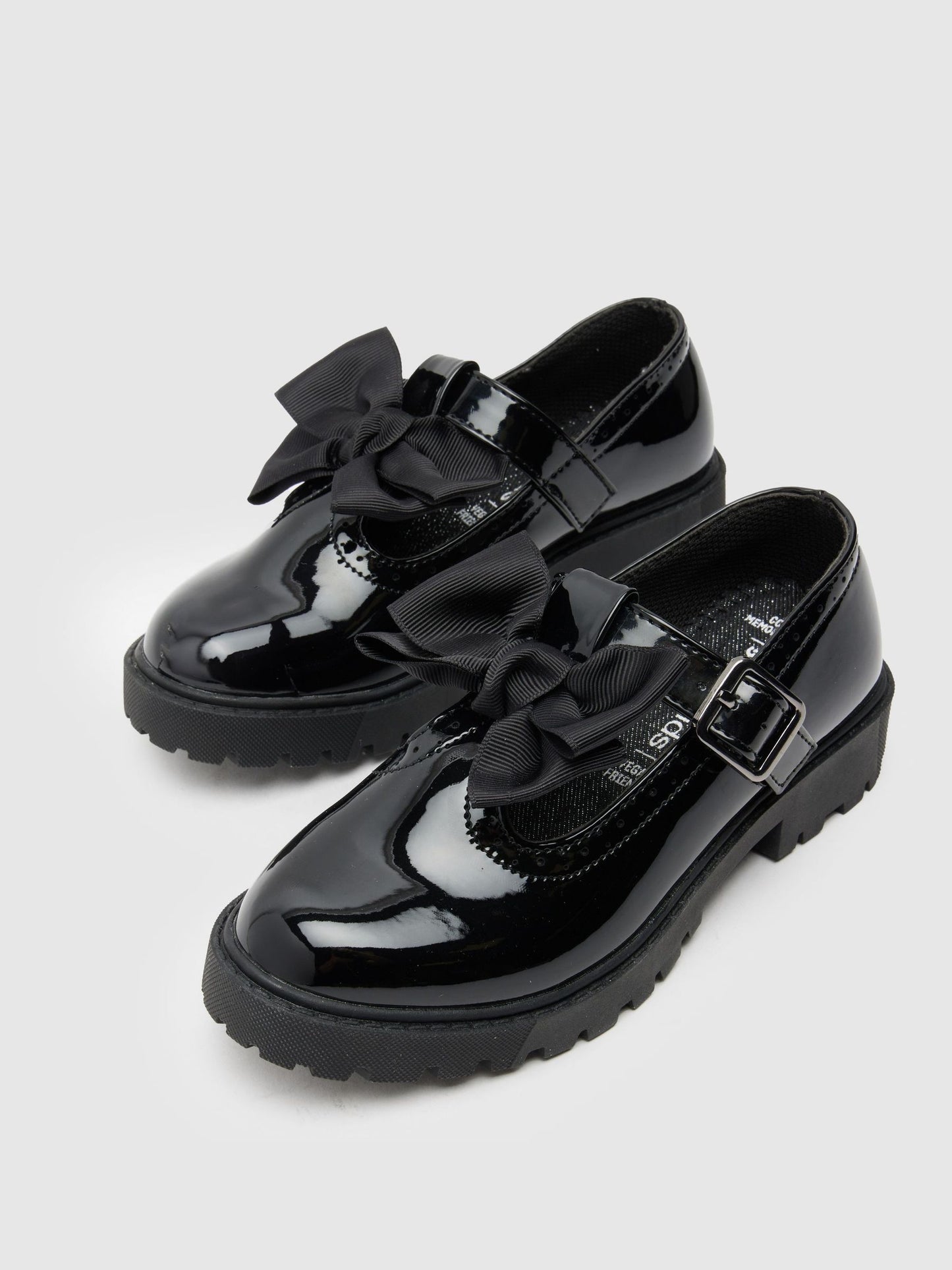 Schuh Black BTS Lollipop T-Bar School Shoes image 3