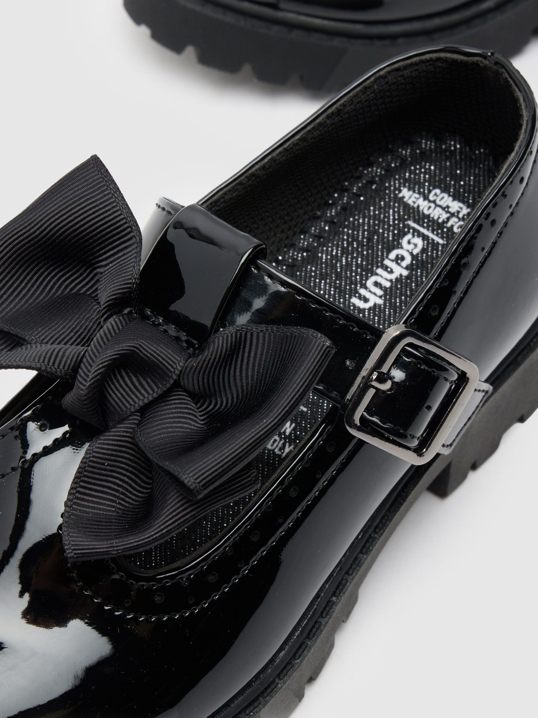 Schuh Black BTS Lollipop T-Bar School Shoes image 4